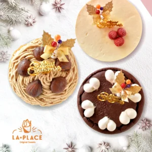 クリスマスケーキ3種